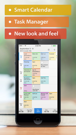 Calendars 5 - Smart Calendar and Task Manager with Google Calendar Sync