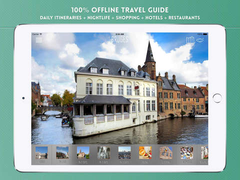 免費下載旅遊APP|Bruges Travel Guide with Offline City Street Maps app開箱文|APP開箱王