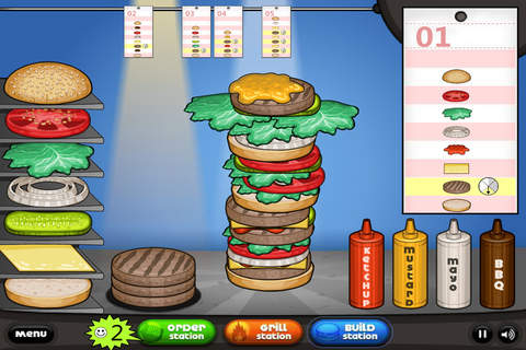 汉堡大厨-汉堡物语养成经营餐厅，打造自己的梦幻汉堡甜点甜品店游戏 screenshot 2
