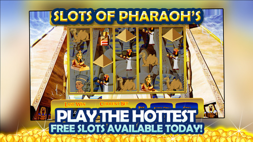 AAA Gold Pharaoh's Slots - Free Casino Slot Machine Games Daily Prize