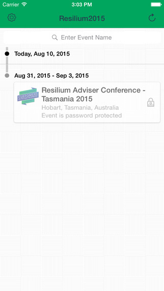 Resilium Adviser Conference App