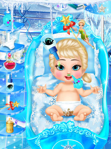 【免費遊戲App】Mommy Queen's Newborn Ice Baby - Infant Child & Birth Care Games-APP點子