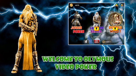 AAA Titan Olympus Way Video Poker Arcade