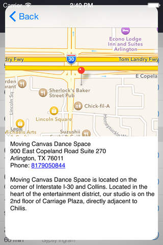 Moving Canvas Dance Space screenshot 3