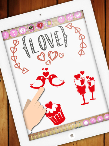 【免費攝影App】Create love cards with photo stickers-APP點子