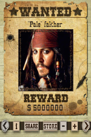 Most Wanted Poster Generator Free screenshot 2