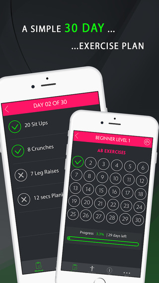 【免費健康App】30 Days Ab Workout-APP點子
