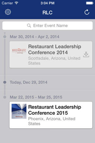 Restaurant Leadership Conference screenshot 2