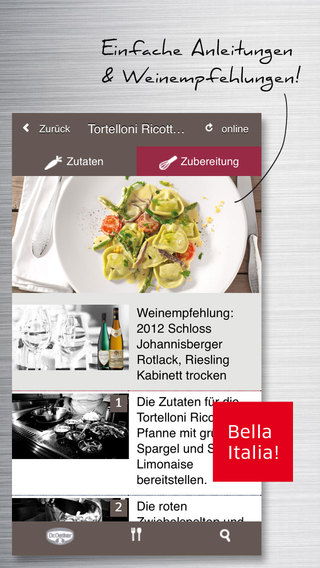 【免費生活App】Profi-Rezepte Bella Italia-APP點子