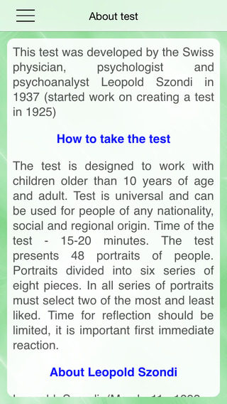 Test Profession. Career Personality Test.