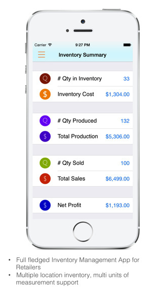 Goods Inventory Pro : for Manufacturer with multi location inventory