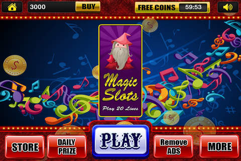 A Slots Magical Witch & Wizard Saga Craze - Win Big Fun Casino Bubble Jackpot Bash in Las Vegas Free screenshot 3