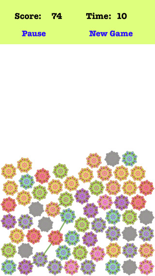 【免費遊戲App】Gravity Petal Plus - Link The Different Color Petals-APP點子