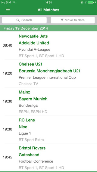 Live Football On TV with Sky+ Remote Record