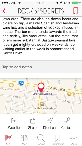 【免費生活App】Melbourne Bar Secrets - A Melbourne bar guide-APP點子