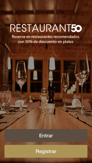 Restaurant50 - reserva en restaurantes recomendados de Sevilla Madrid Málaga y Valencia