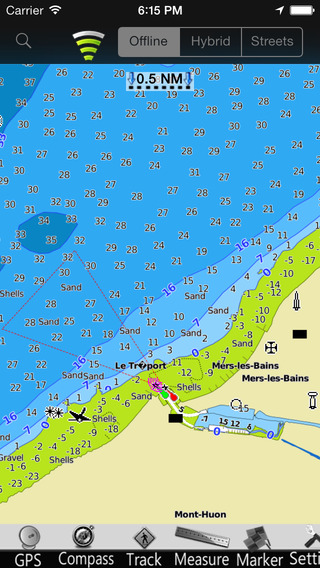 【免費交通運輸App】Picardy GPS Nautical charts-APP點子