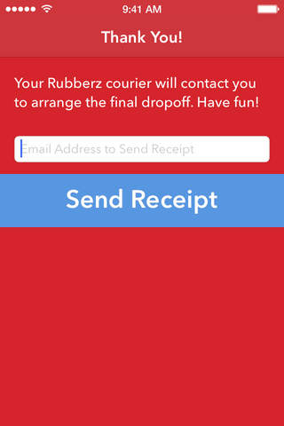 Rubberz - Exceptionally Fast Local Delivery! screenshot 3