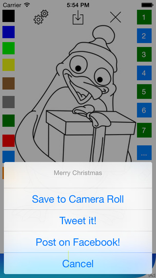 【免費教育App】Christmas Coloring Book - Kids Learn How To Color The Winter Snow Holiday Season!-APP點子