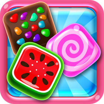Candy Sweet Crunch Saga-Race to Pop And Match 3 Candies . 遊戲 App LOGO-APP開箱王
