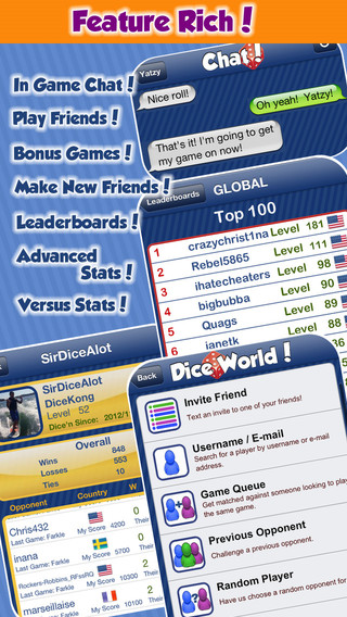 【免費遊戲App】Dice World! 6 Games!-APP點子