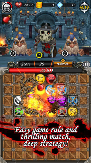 【免費遊戲App】Puzzle Breaker : Hero of Fantasy Saga!-APP點子