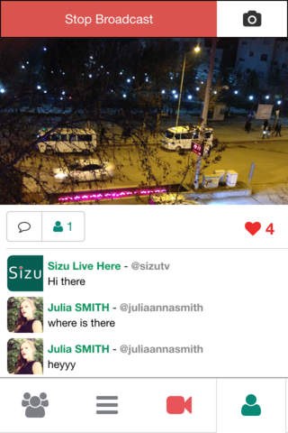 Sizu - Live Broadcast screenshot 3