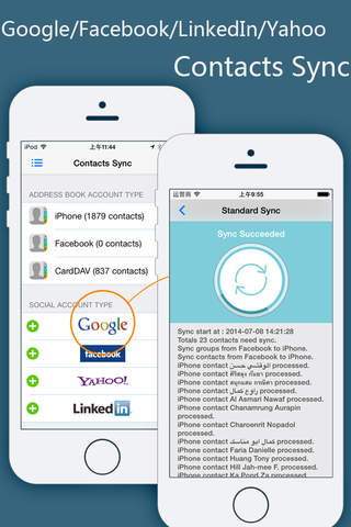 JWContacts+ - Smart Contacts and Groups Manager with Contacts Sync, Backup and Cleaner Tools screenshot 4