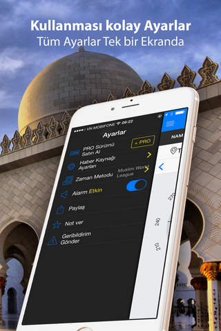 SunChat lite - Qibla Compass, Islamic Prayer Times & News screenshot 4