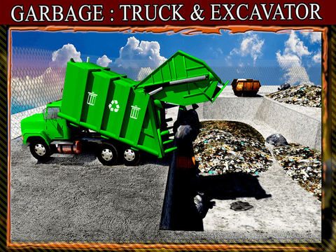 免費下載遊戲APP|Garbage Truck Simulator with Heavy Excavator Machine app開箱文|APP開箱王
