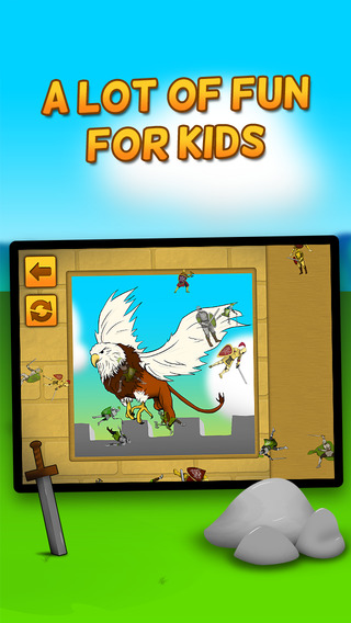 免費下載娛樂APP|Kids & Play Brave Knights and Dragons Puzzles for Toddlers and Preschoolers app開箱文|APP開箱王