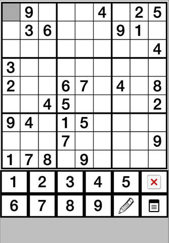 Pro-Sudoku screenshot 2
