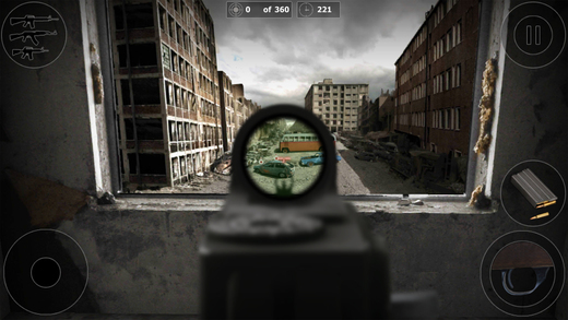 第一人称射击游戏 - 猎杀时刻 Sniper Time: The Range [iOS]