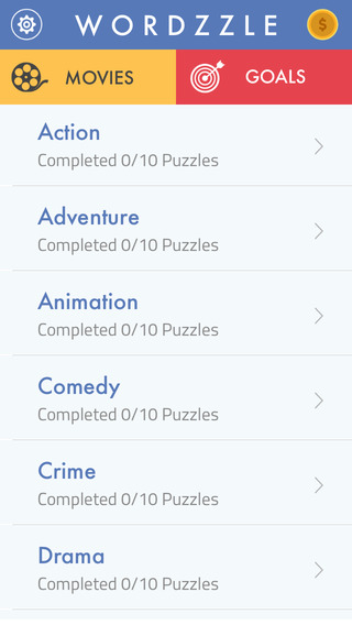 Wordzzle Pro - Hollywood Movies WordSearch Puzzles
