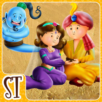 Aladdin and the Magical Lamp for children by Story Time 書籍 App LOGO-APP開箱王