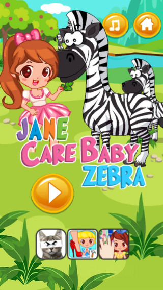 Jane Care Baby Zebra
