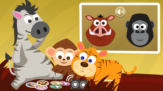 Wildlife Safari Cartoon Sound Puzzle Pro