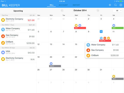 【免費財經App】Bill Keeper Pro-APP點子