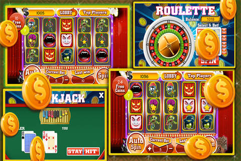 Casino Slots-Blackjack-Roulette-Free! screenshot 2