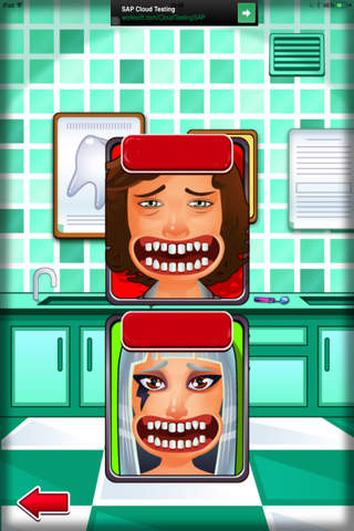 A Celebrity Dentist Game HD- A fun game for boys and girls! screenshot 4