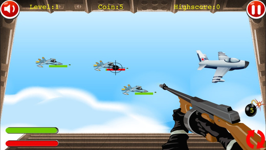 【免費遊戲App】Airforce Heavy Gunner PRO - Air Denfensive Shooting Game-APP點子