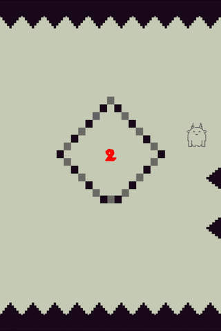Don't Touch The Spikes Hatchi Edition - Doodle Retro Challenge FREE screenshot 3