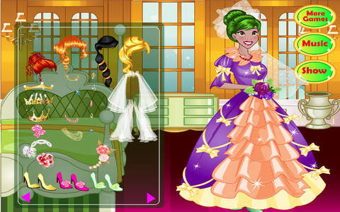 Tiana Wedding Dress Up screenshot 3