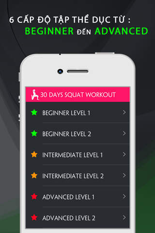 30 Ngày Tập Thể Dục Squat Workout Challenge screenshot 2