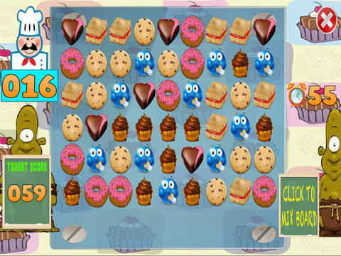 【免費遊戲App】Cookie Munchkin Puzzle - A Cakes Matching Game-APP點子