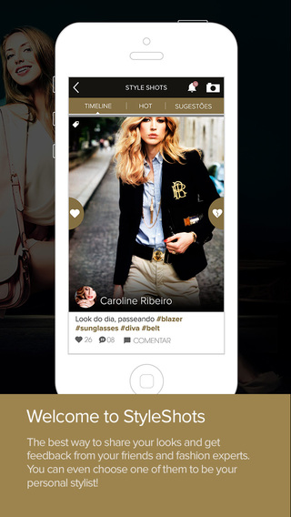 StyleShots Fashion Styling App - be a personal fashion stylist and share your outfits