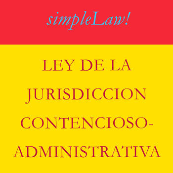 Spanish Ley Jurisdicción Contencioso-administrativa LOGO-APP點子