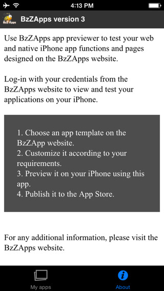 BzZApps App Previewer