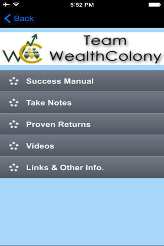 WealthColony screenshot 4