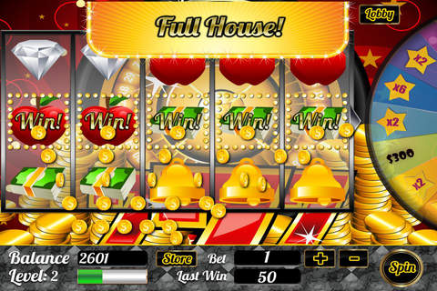 777 Classic Lucky Casino Jackpot in Vegas Heaven Free screenshot 2